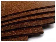 NEOPRENE CORK coarse grain RUBBER SHEETS